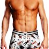Prowler Spring/Summer 2023 Leather Pride Trunk - XLarge - White/Black