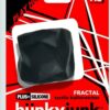 Hunkyjunk Fractal Tactile Ballstretcher - Tar Ice Black
