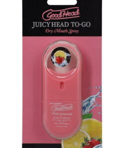 GoodHead Juicy Head Dry Mouth Spray To-Go Pink Lemonade .30oz