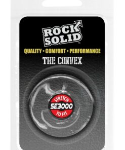 Rock Solid The Convex Cock Ring - Clear