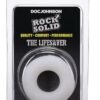 Rock Solid Lifesaver Silicone Cock Ring - White