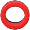 Rock Solid The Big O Silicone Cock Ring - Red/Black