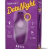 Bodywand Date Night Revel Silicone Rechargeable Couples Vibrator - Purple