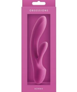 Obsessions Bonnie Rechargeable Silicone Rabbit Vibrator - Magenta