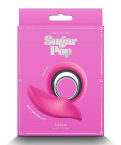 Sugar Pop Leila Rechargeable Silicone Panty Vibe - Pink