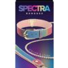 Spectra Bondage Collar and Leash - Rainbow