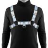 Cosmo Harness Dare Chest Harness - Large/XLarge - Rainbow