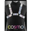 Cosmo Harness Rogue Chest Harness - Large/XLarge - Rainbow