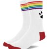 Prowler Pride Socks - White/Rainbow