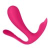 Satisfyer Top Secret+ Connect App Rechargeable Silicone Wearable Vibrator - Pink