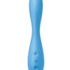 Satisfyer G-Spot Flex 4+ Rechargeable Silicone Vibrator - Blue