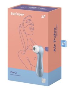 Satisfyer Pro 2 Generation 2 Rechargeable Silicone Clitoral Stimulator 6.5in - Blue