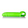 Ouch! Smooth Strechy Penis Sleeve Glow in the Dark - Green