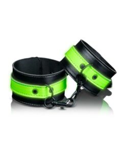 Ouch Ankle Cuffs Glow in the Dark - Green