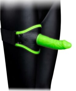 Ouch! Thigh Strap-On Glow in the Dark - Green