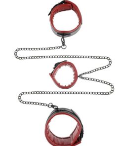 Saffron Chained and Tamed - Red/Black