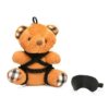 Master Series Rope Teddy Bear Keychain - Burnt Orange