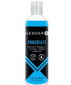 Gender X Procreate Water Based Lubricant 4oz