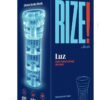 Rize Luz Self Lubricating Stroker Dual End Masturbator - Clear