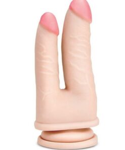 ME YOU US Ultracock 6 Realistic Double Penetration Dildo 6in - Vanilla