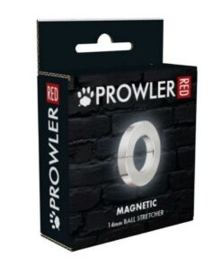 Prowler Red Magnetic Ball Stretcher Ring 14mm - Stainless Steel