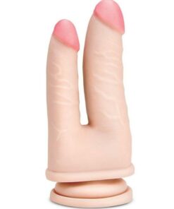 Prowler Red Ultra Cock Realistic Double Penetration Dildo 6in - Vanilla