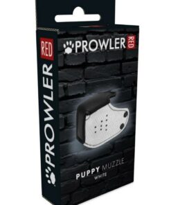 Prowler Red Puppy Muzzle - White