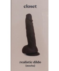 Closet Realistic Dildo 7in - Caramel