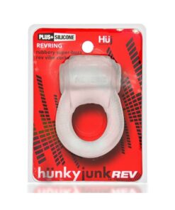 Revring Reverb Vibrating Cock Ring - Clear Ice
