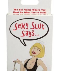Sexy Slut Says Card Game