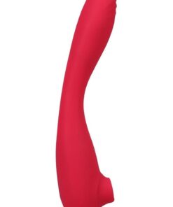 This Product Sucks Bendable Wand Rechargeable Silicone Vibrator - Pink