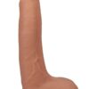 Signature Cocks Silicone Owen Gray Dildo with Removable Suction Cup 9in - Vanilla