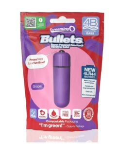Screaming O 4B Bullet Vibrator - Grape