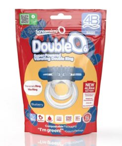 Screaming O 4B DoubleO 6 Couples Ring - Blueberry