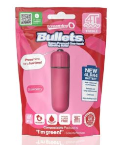 Screaming O 4T Bullet Vibrator - Strawberry