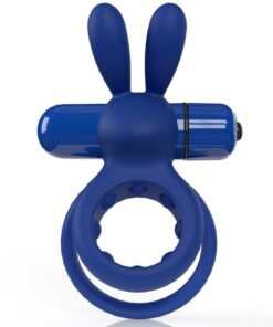 Screaming O 4T Ohare Vibrating Cock Ring - Blueberry