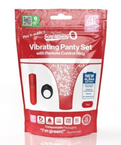 Screaming O My Secret Remote 4T Panty Vibe - Red