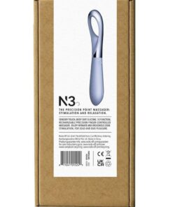 Niya 3 Rechargeable Silicone Clitoral Stimulator - Blue