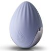 Niya 4 Rechargeable Silicone Palm Held Massager - Blue