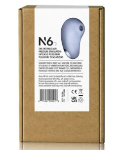 Niya 6 Rechargeable Silicone Clitoral Stimulator - Blue