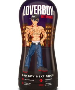 Loverboy Bad Boy Next Door Self Lubricating Anal Pocket Stroker - Vanilla