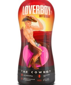 Loverboy Cowboy Self Lubricating Anal Pocket Stroker - Vanilla
