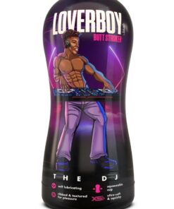 Loverboy The DJ Self Lubricating Anal Pocket Stroker - Chocolate