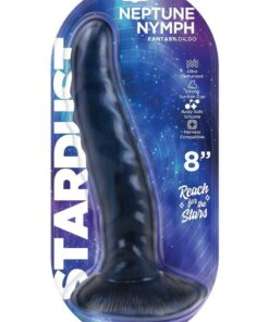 Stardust Neptune Nymph Silicone Dildo - Purple