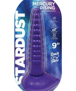 Stardust Mercury Rising Silicone Dildo - Purple