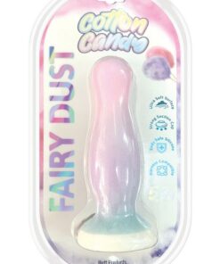Cotton Candy Fairy Dust Mini Dildo - Multi-Color