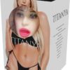 Fuck Friends Titanya Blow-Up Doll with Rechargeable Egg Kit - Vanilla