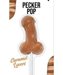 Lusty Lickers Pecker Pop Caramel Lovers Lollipop