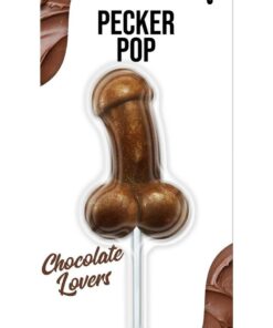 Lusty Lickers Pecker Pop Chocolate Lovers Lollipop