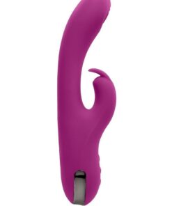 Playboy Thumper Rechargeable Silicone Rabbit Vibrator - Purple